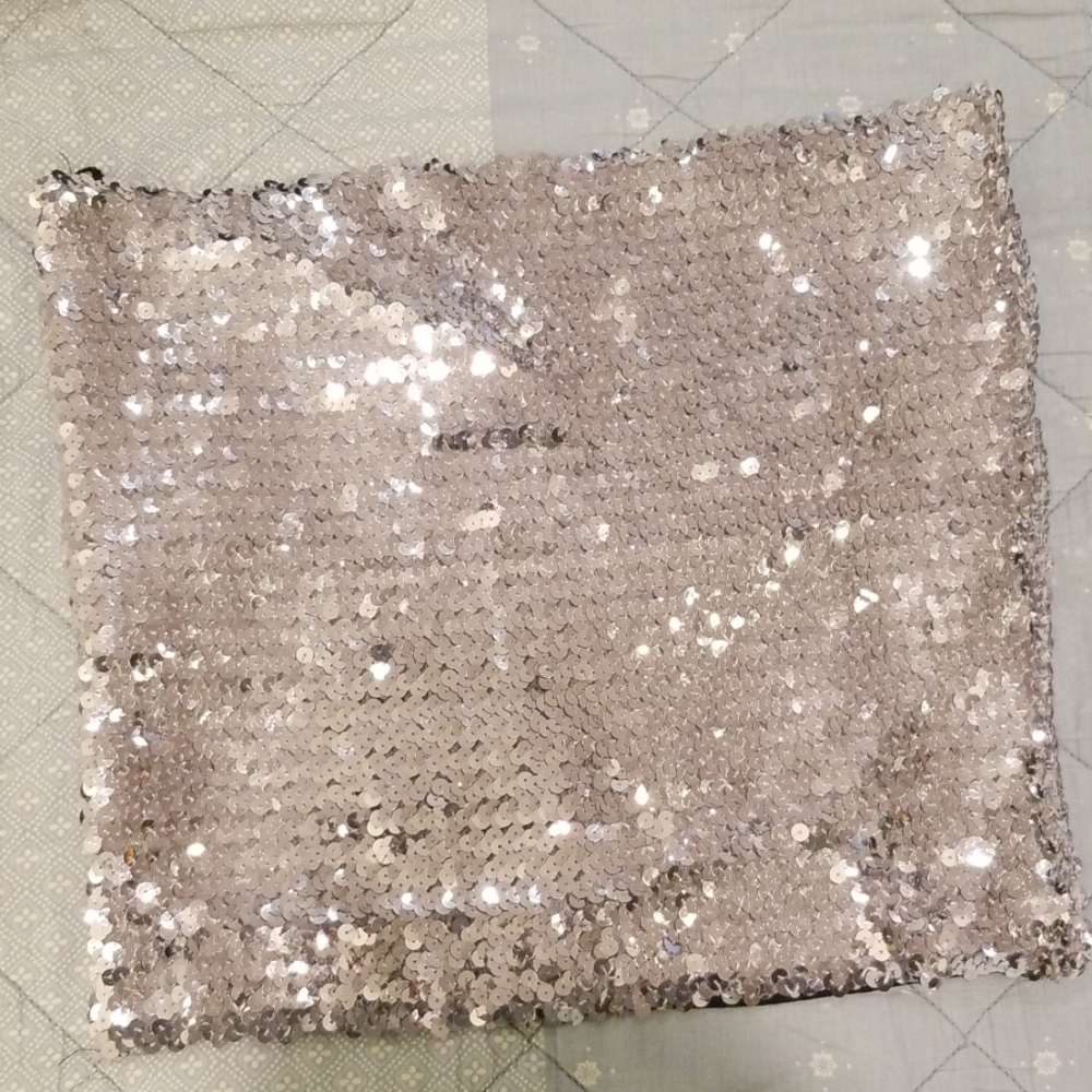 3$ add-on // Vintage 90s/y2k sequin tube top